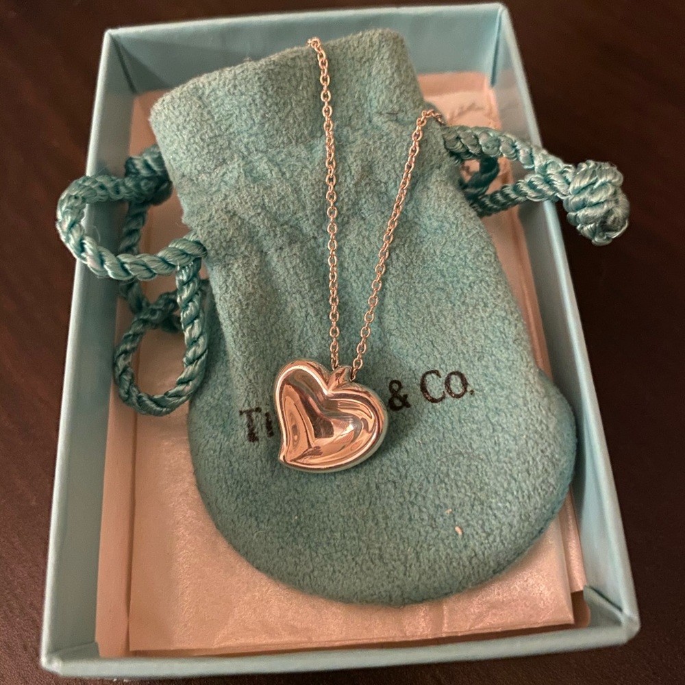 Tiffany & Co Elsa Peretti Full Heart Necklace